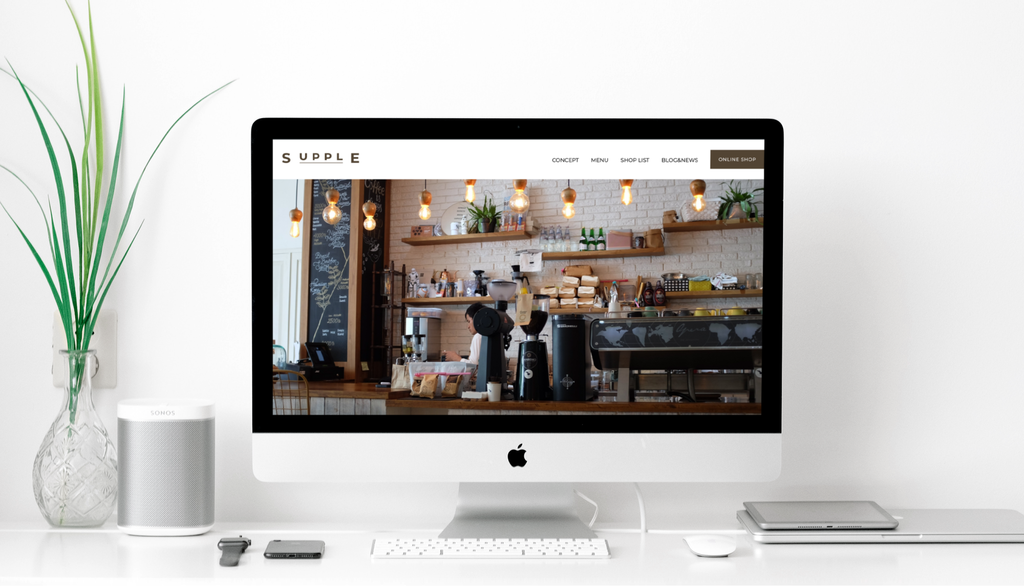 suppleのwebサイト
